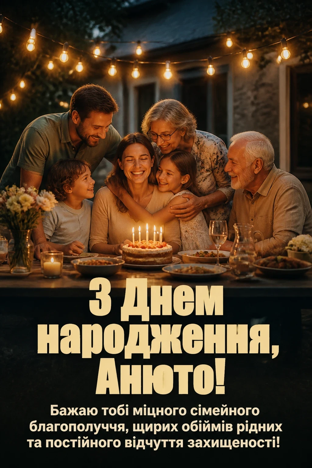 з днем народження анюта з днем народження анюта