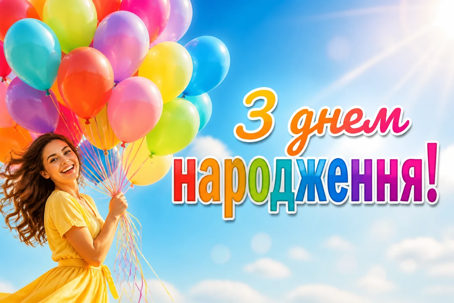 з днем народження надія