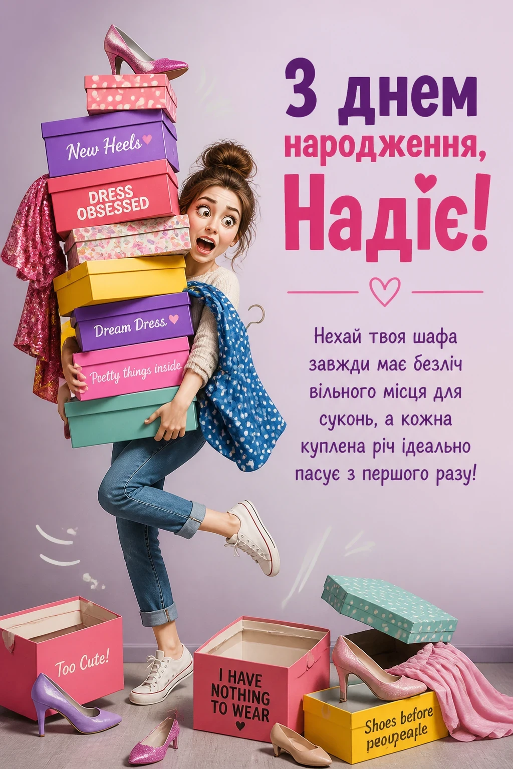 з днем народження надія