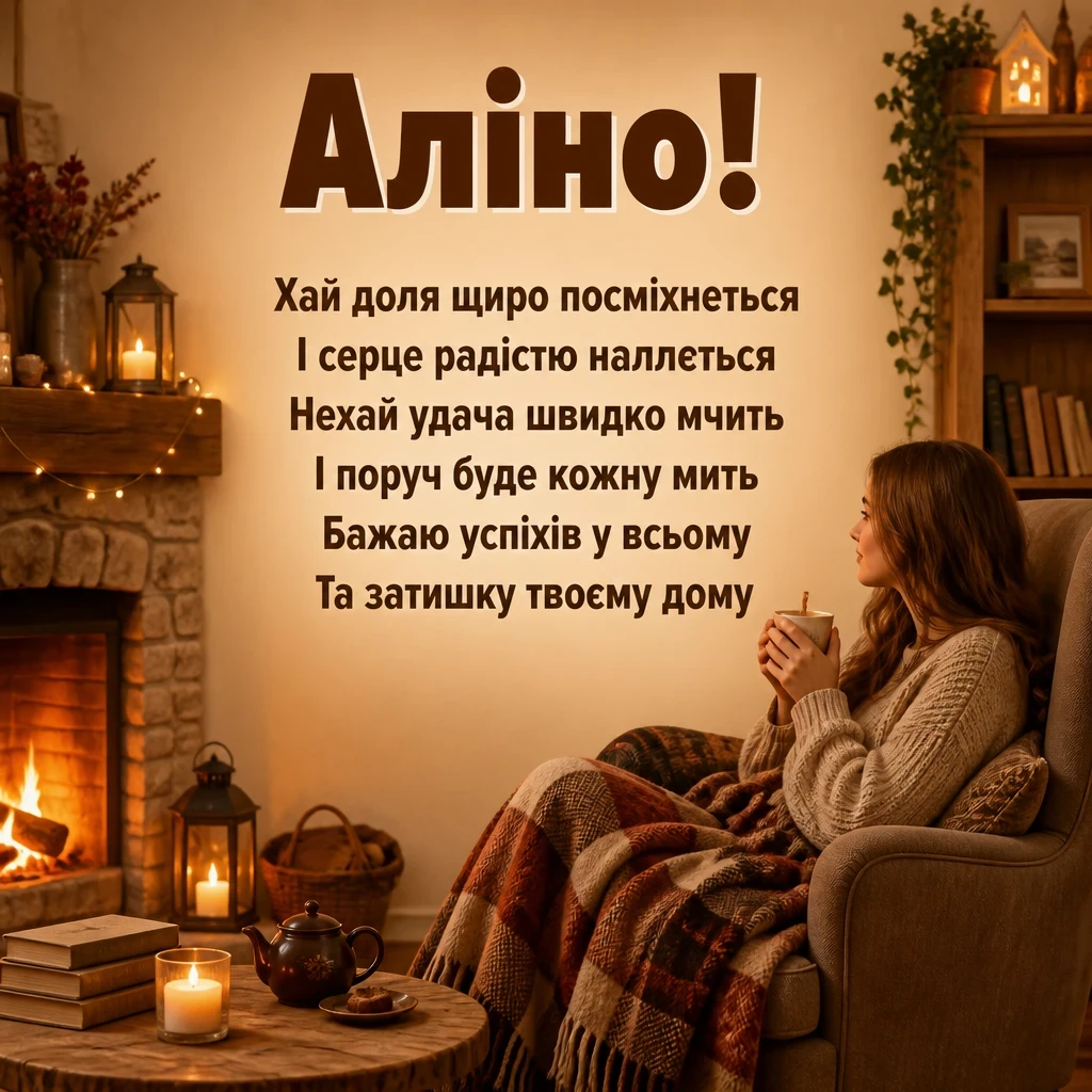 аліна з днем народження
