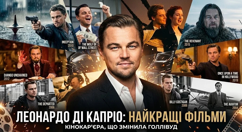 Огляд фільмів з Ді Капріо за 2015-2026 роки