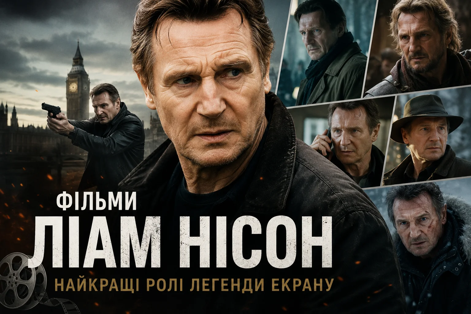 Топ фільмів Ліама Нісона, що стали культовими
